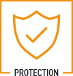 Icône qui désigne la protection